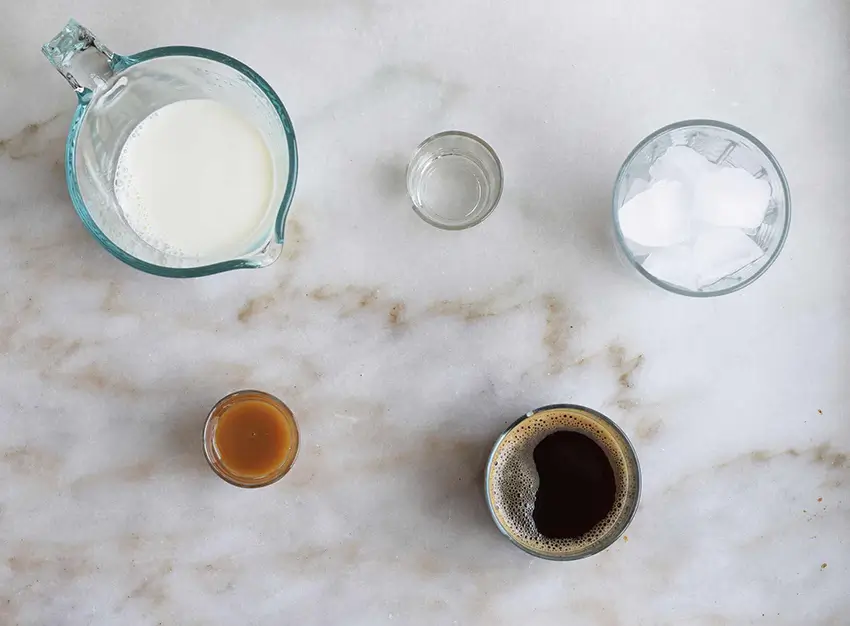 Nguyên liệu làm macchiato 