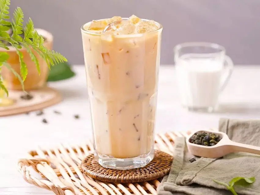 Công thức trà sữa Olong Tứ Quý từ trà Olong bốn mùa