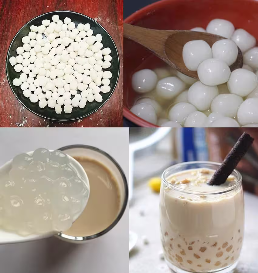 Cách nấu trà sữa trân châu trắng tại nhà