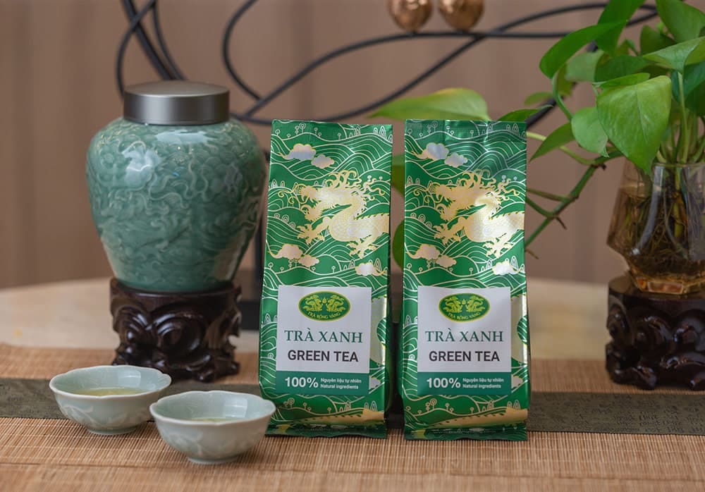 Trà xanh Bảo Lộc có vị thanh mát