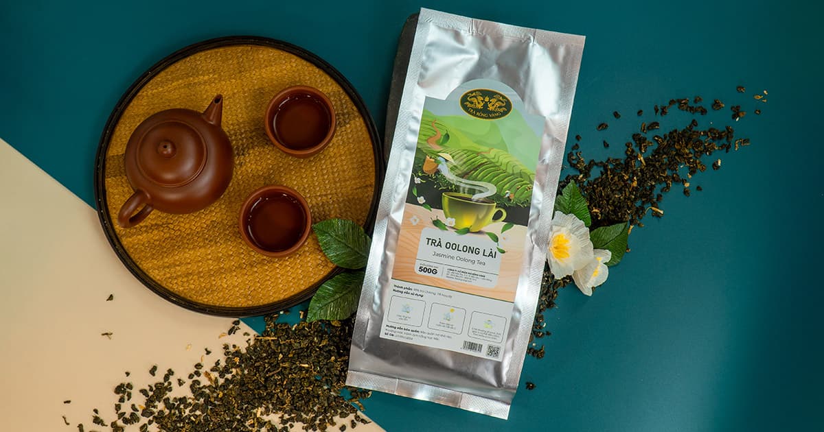 Sản phẩm Trà Oolong Lài - Trà Rồng Vàng
