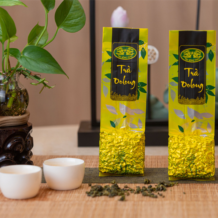 Trà Oolong của Trà Rồng Vàng là nguyên liệu lý tưởng cho ly trà sữa cao cấp