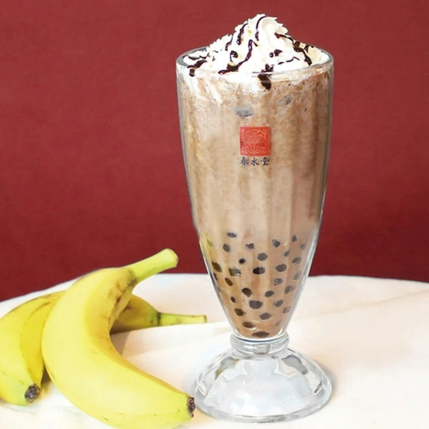 Trà sữa chuối socola mang hương vị đậm đà mới lạ