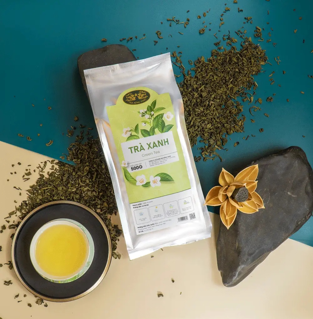 Trà xanh - Nguyên liệu pha trà sữa quyết định vị trà ngon