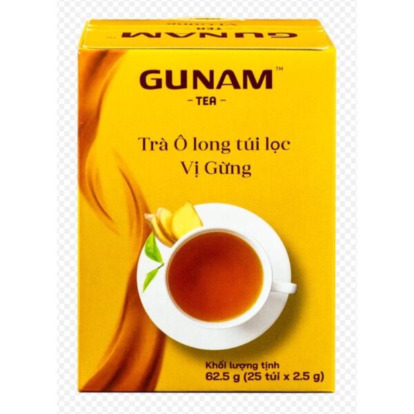 TRÀ OOLONG TÚI LỌC VỊ GỪNG GUNAM