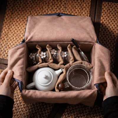 BỘ TRÀ CỤ DU LỊCH CAO CẤP – NHẬT NGUYỆT LIÊN HOA